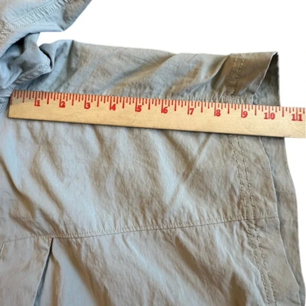 The North Face‎ Hiking Shorts Mens XL Taupe/Gray Integrated Belt Utility Pockets